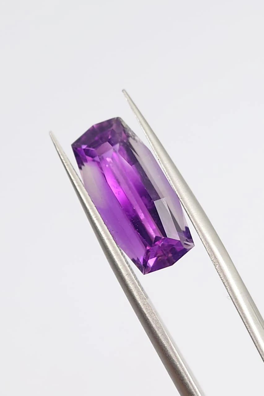 4.5ct Natural Amethyst Loose Gemstone From Nigeria — view 3